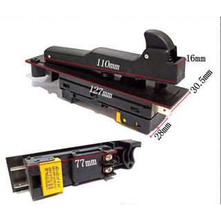 Công tắc máy mài góc 150mm/ 180mm/ Công tắc mài Makita - Maktec 180mm và 230mm (7020, 7030, 7050, 7060, 9020, 9050, 9060
