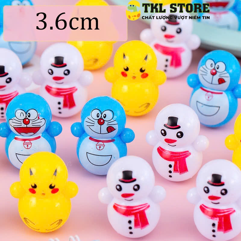 Combo 100 con lật đật mini cho bé siêu dễ thương TKL Store - Nhiều mẫu mới giảm stress hiệu quả