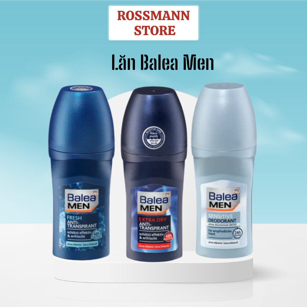 Lăn khử mùi Balea Men, 50ml  Đức