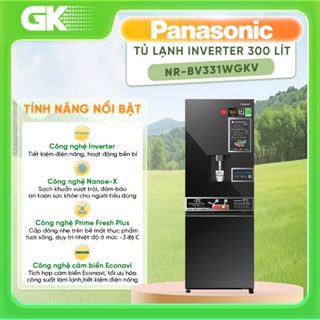 NR-BV331WGKV - Tủ Lạnh Panasonic Inverter 300 Lít NR-BV331WGKV - Bảo Hành Chinh Hãng