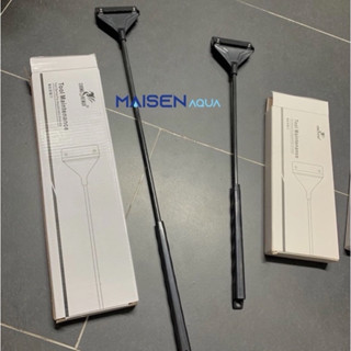 DAO CẠO RÊU, CÂY CẠO RÊU HỒ CÁ TÉP THỦY SINH 35-55CM (kèm lưỡi cạo) Chất Liệu Carbon Nhựa Siêu Bền