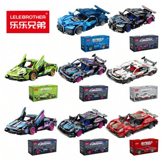   Chính hãng  Mô hình lắp ráp siêu xe Lambo đồ chơi ô tô có động cơ lắp ghép siêu xe tại LeleBrother 