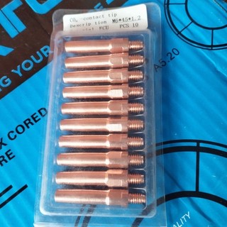 Béc hàn m6x45 0.8-0.9-1.0-1.2mm