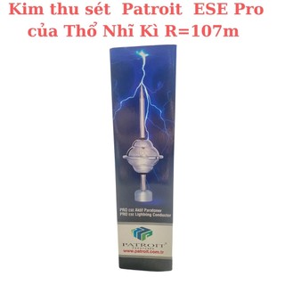 Kim thu sét patroit ese pro 60, Kim thu sét tia tiên đạo,Kim thu sét chủ động,Kim thu sét đánh thẳng, Kim đẩy sét