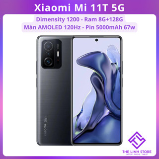 Điện thoại Xiaomi Mi 11T 5G màn AMOLED 120Hz - Dimensity 1200 ram 8G 128G Rom quốc tế