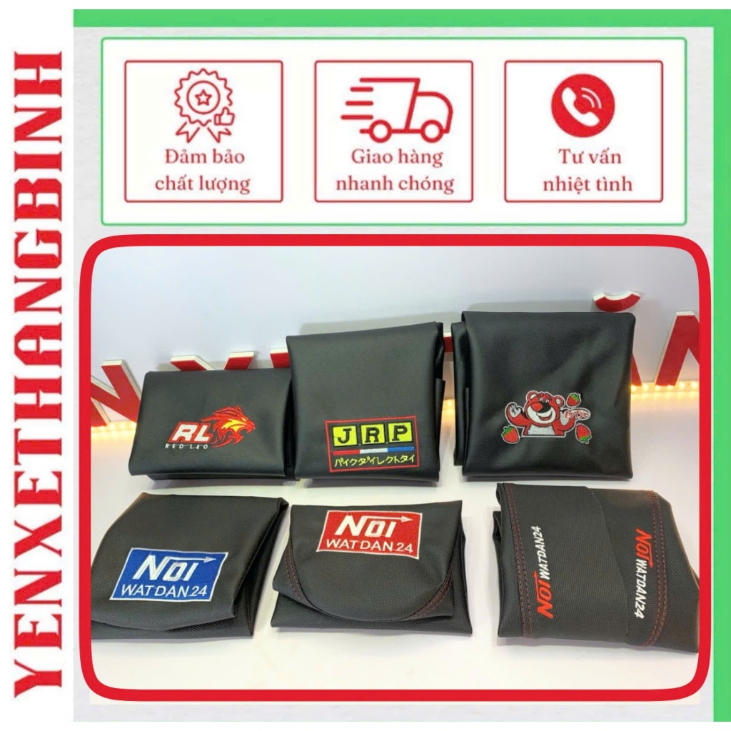 Vỏ Bọc Yên  ,Da Bọc Yên Xe Máy Đa Năng Xe Số ,Xe Ga,Da Yên Gấu Dâu ,Da Yên Redleo,Da Yên JRP V02 yen