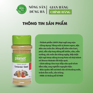 BỘT HẠT NGÒ đóng hộp 250 gram - Làm gia vị nấu ăn, ướp thức ăn