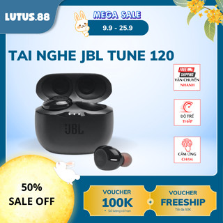 Tai Nghe Bluetooth JBL Tune 120 TWS Có Mic, kiểu dáng thể thao, âm thanh đỉnh cao Bass chuẩn | Lutus.88