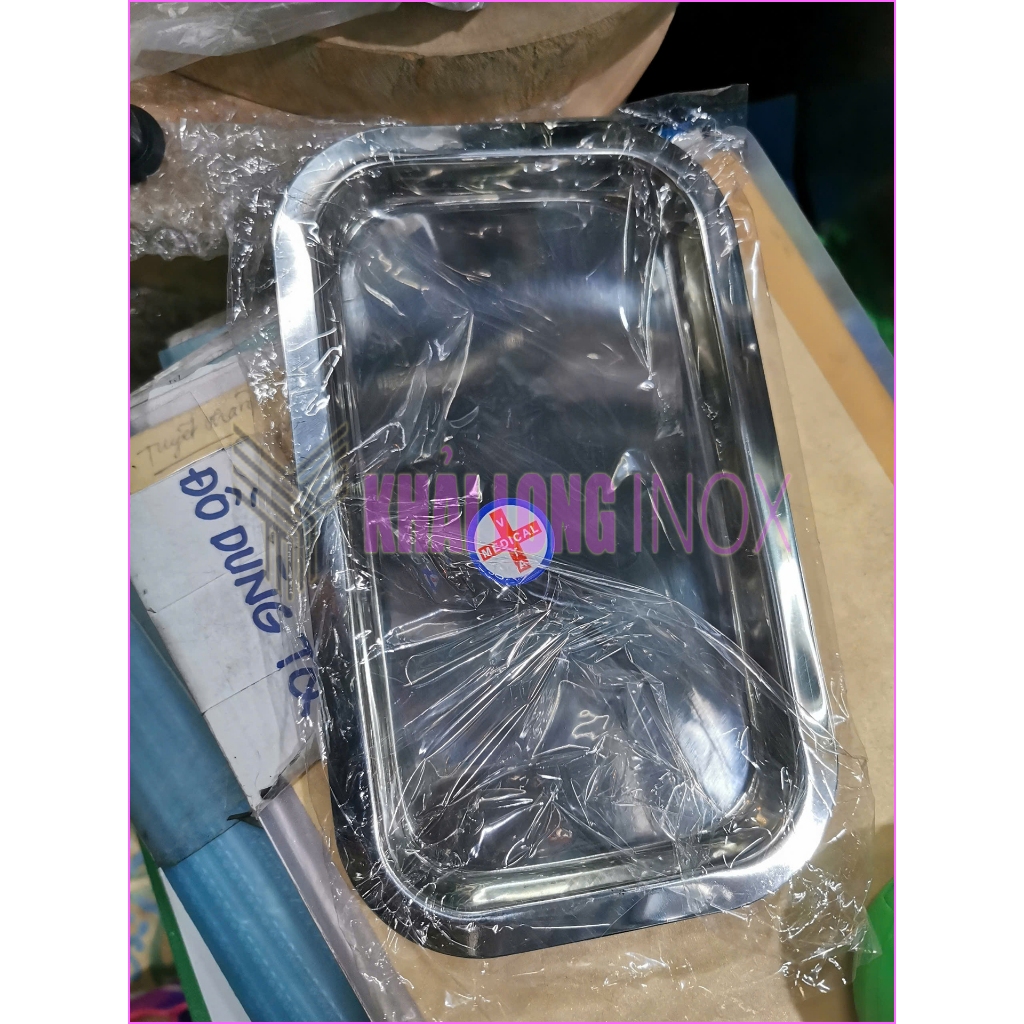Khay Y Tế Inox 304 Đủ Các Size