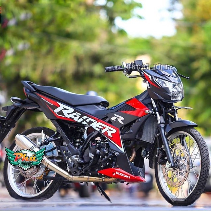 Tem rời Raider FI đen đỏ (V)