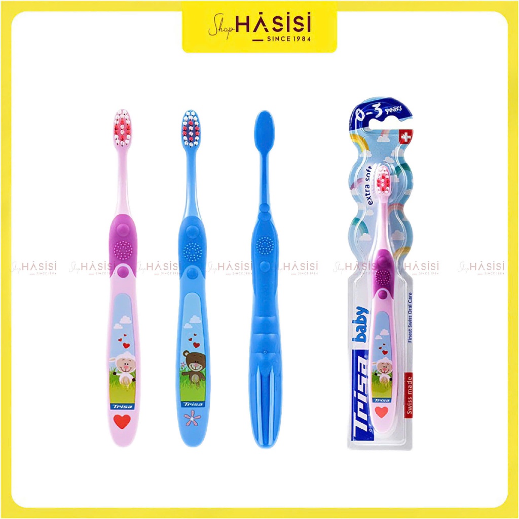 BÀN CHẢI - TRISA Baby (Bé 0-3 tuổi)