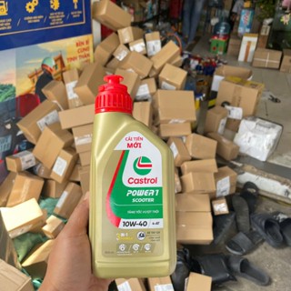 Dầu Nhớt Tổng Hợp Xe Tay Ga Castrol Power-1 Scooter 10w40 800ml - Chính Hãng