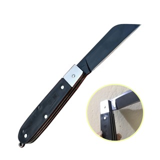 Dao ghép cây cán gập lưỡi đen