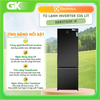 Ebb3702k-h - tủ lạnh electrolux ebb3702k-h - bảo hành chính hãng