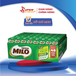 [Hoả tốc HCM] Thùng 48 hộp sữa nước Nestle Milo 180ml/ hộp Sale 15.1 Supercheap Official