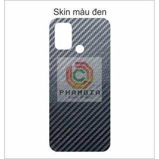 Miếng dán skin carbon mặt lưng Realme C17