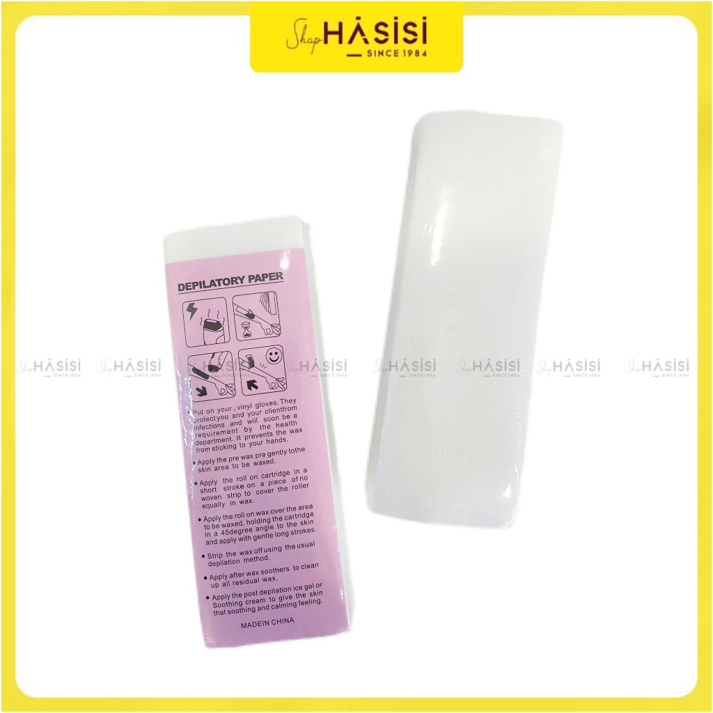 GIẤY WAX LÔNG  Depilatory Paper