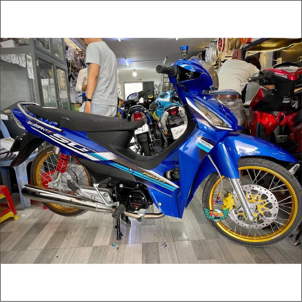Tem Rời Elegant Xanh (J)