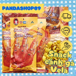 Combo Snack cánh gà Việt giòn ngon, Vela, đồ ăn vặt tuổi thơ cổng trường, Pandashop89