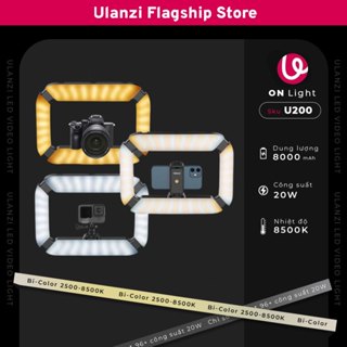 Ulanzi U200 Khung mở rộng tay cầm kiêm đèn led đa năng gắn nhiều phụ kiện chính hãng