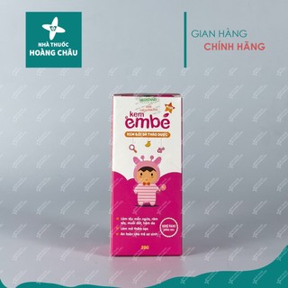  Kem Em Bé Plus - Kem bôi da thảo dược giảm rôm sảy mẩn ngứa hăm da muỗi đốt 