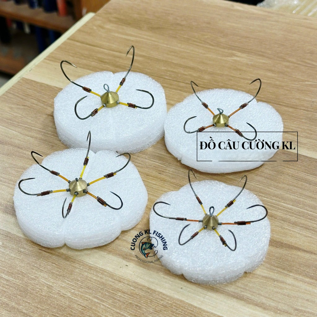 Lưỡi lục/tứ chì đồng câu cá