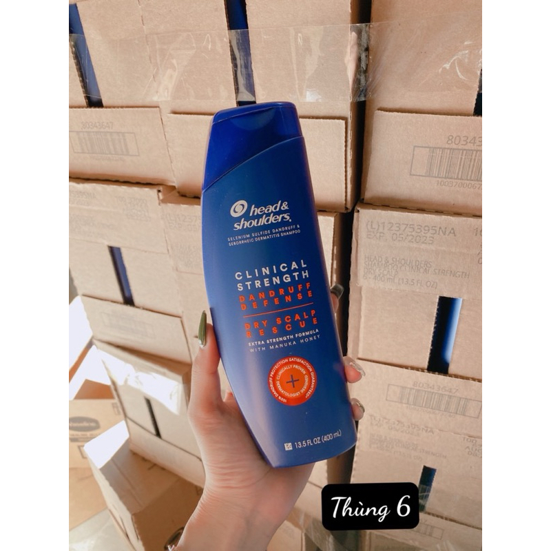 Dầu gội Head & Shoulders Clinical Strength (mẫu mới nhất)