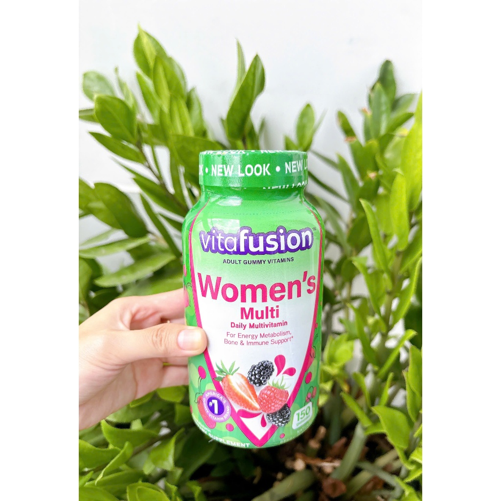 [MẪU MỚI] Kẹo dẻo Vitafusion Women's Multi.