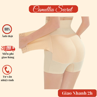 Quần Độn Mông Dạng Đùi Gen Nịt Bụng Xiết Eo Nâng Mông 2IN1 Cao Cấp Không Viền Q08