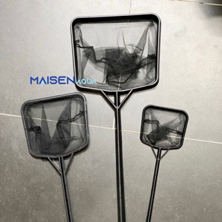 Vợt Cá Đen Nhựa ABS Bền Đẹp, Vợt Cá Tép Tròn Vuông, Vợt Artemia Mịn Thưa, Vợt BoBo Đủ Size