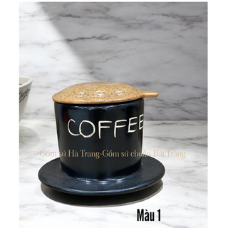 thân phin pha cafe gốm sứ Bát Tràng cao cấp
