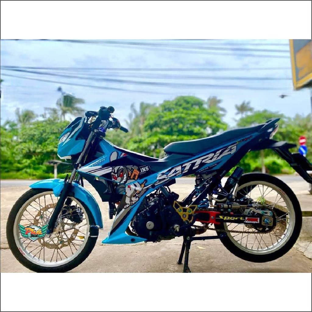 Tem Rời Satria Xanh Thỏ (J)
