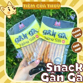 5 Gói Gân Gà Nóng Sốt Ba Anh Em Food, Snack Cay Xé, ăn vặt tuổi thơ cổng trường