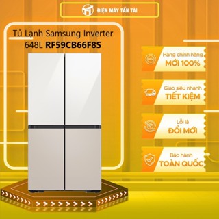 [TẤN TÀI LĐ 0Đ] RF59CB66F8S/SV - Tủ Lạnh Samsung Inverter 648L RF59CB66F8S - BẢO HÀNH CHÍNH HÃNG