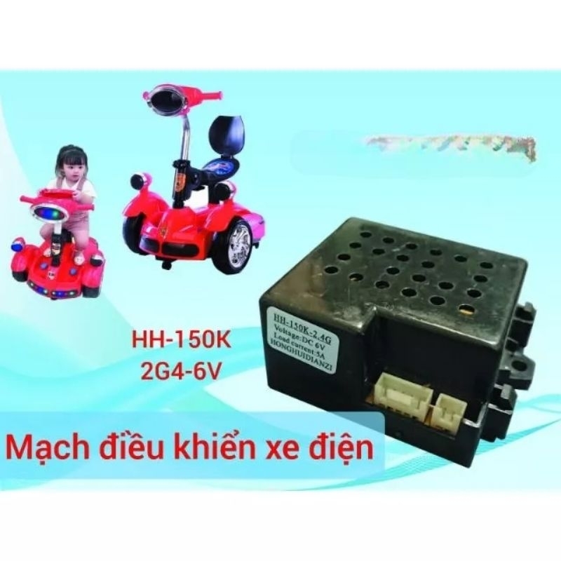 Mạch xe điện trẻ em HH-150K xe xoay 360°