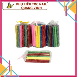  Xương uốn lạnh tóc uốn dạng hippy uốn sợi mì dài 16.5cm 