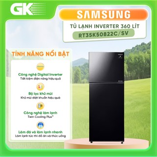 Rt35k50822c/sv - tủ lạnh samsung inverter 360 lít rt35k50822c