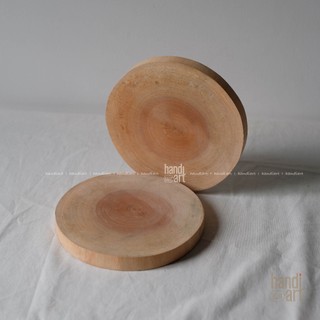 Gỗ Miếng tròn, khoanh gỗ decor, tấm gỗ lót
