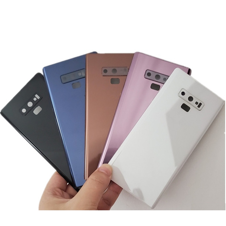 [Hàng Nhập Khẩu] Nắp Lưng Kính Samsung Galaxy Note 9 Liền Camera Full Màu Giao Hàng Hỏa Tốc