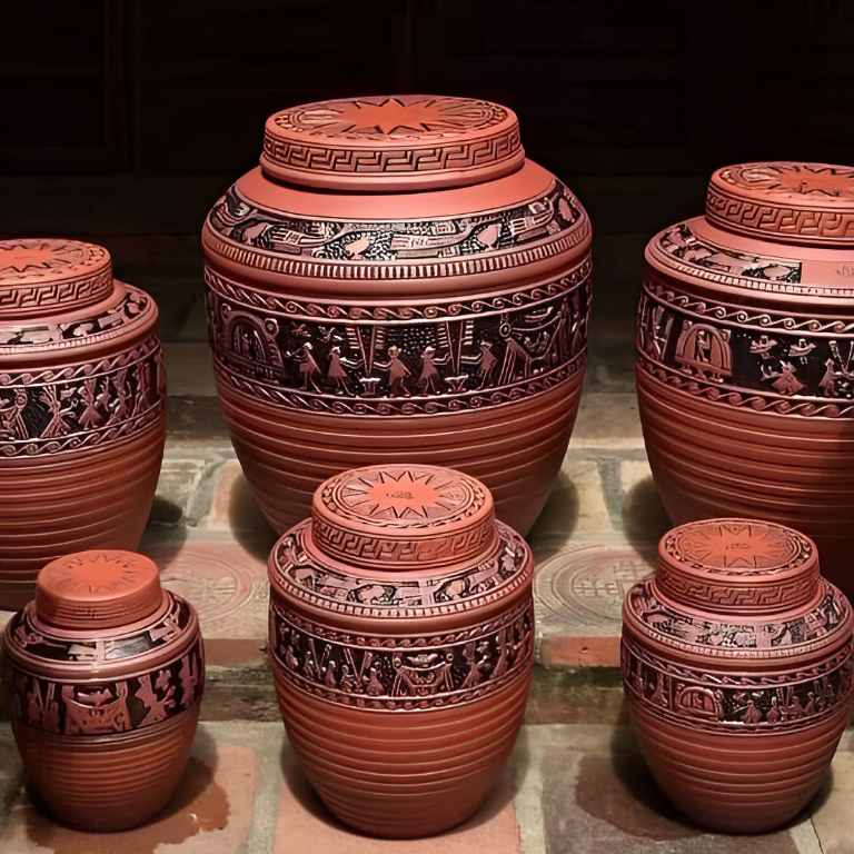 Chum Sành, Hũ Sành Trống Đồng Ngâm Rượu Bát Tràng 10L 20L 30L 50L