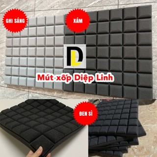 Mút vuông tỉ trọng cao kt 50 x 50 x 5cm dùng cho phòng thu, phòng karaoke, livestream