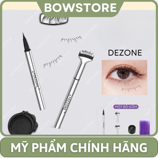  Bút Con Dấu In Mi Dưới DEZONE Kết Hợp Bút Kẻ Mắt Lâu Trôi Kháng Nước Sử Dụng Đơn Giản Có Hũ Mực 