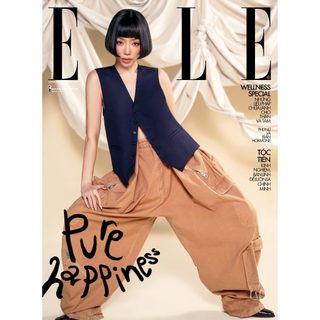 Tạp Chí Phái Đẹp Elle Tháng 08/2024 - Pure Happiness - Tóc Tiên