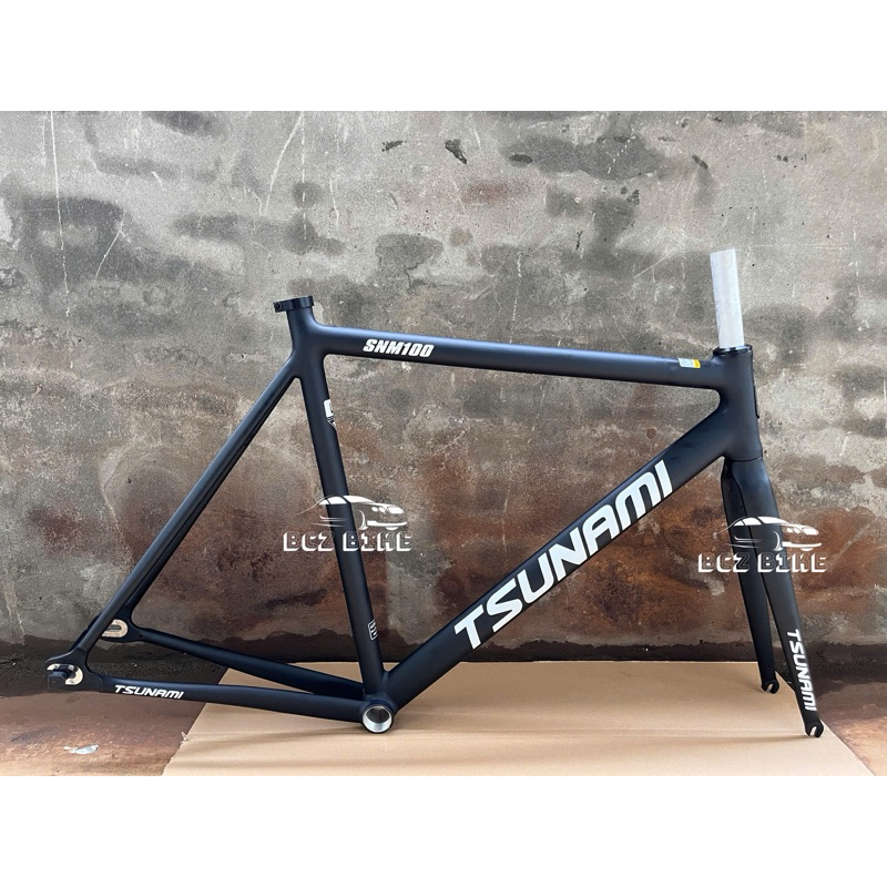 khung fixed gear Tsunami snm100 real ( tặng chén cổ + khoá yên)