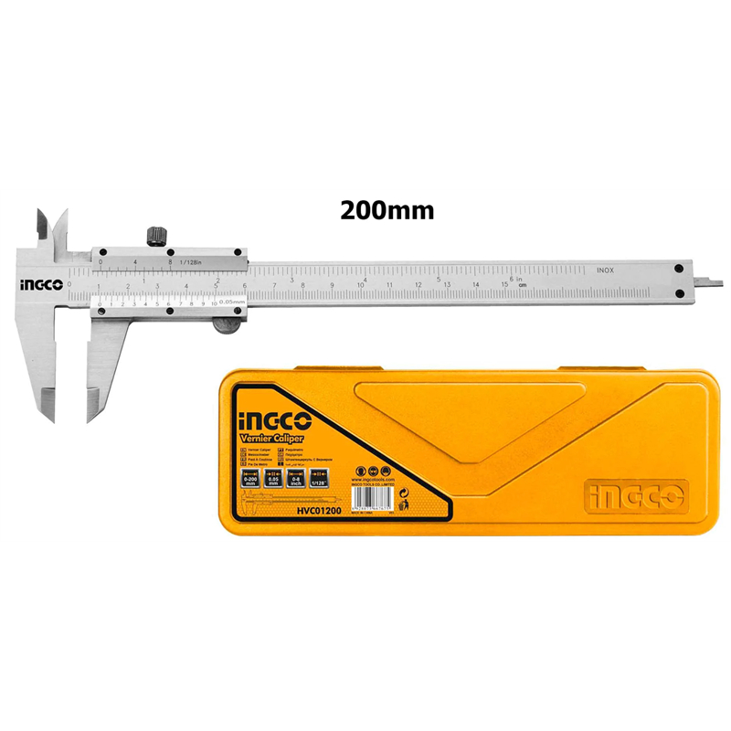 ĐỒ NGHỀ INGCO Thước kẹp 200mm HVC01200