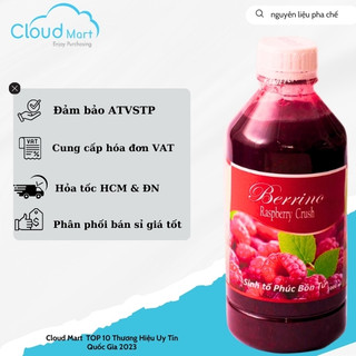 Sinh tố Berrino Phúc Bồn Tử 1L