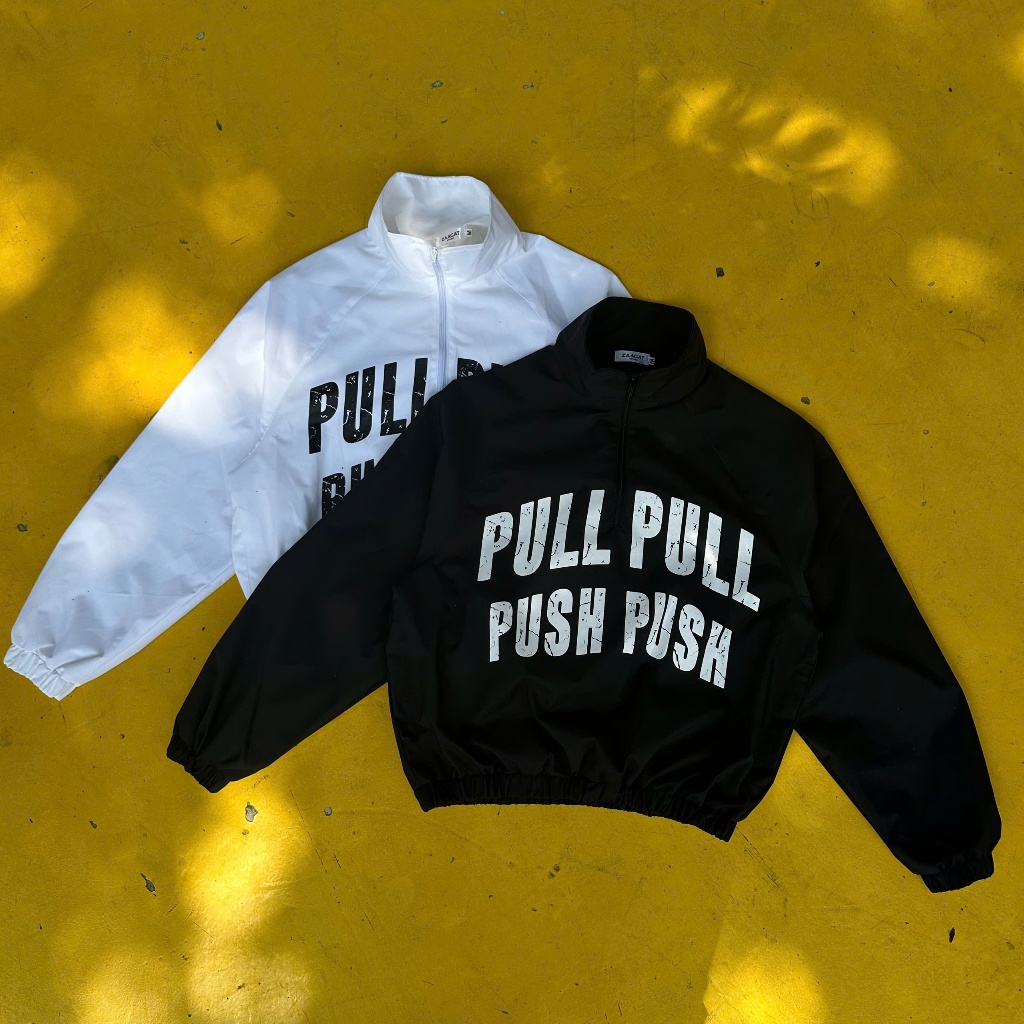 Áo Khoác Gió Unisex Form Boxy HALFZIP JACKET Zaagat Studio Chất Liệu Chống Nước, Chống Gió, Giữ Ấm Thu Đông Localbrand | BigBuy360 - bigbuy360.vn