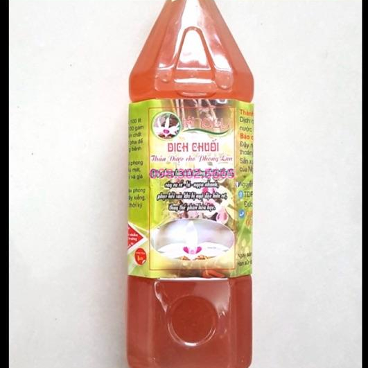 1 lít DỊCH CHUỐI thần dược cho phong lan