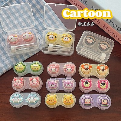 Khay đơn thú hoạt hình LUNA EYES cartoon kèm khay dụng cụ