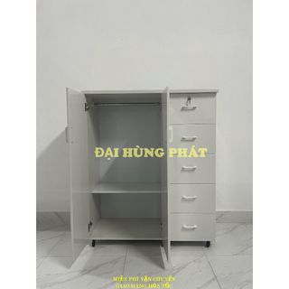 Tủ trẻ em 2 cánh 5 ngăn